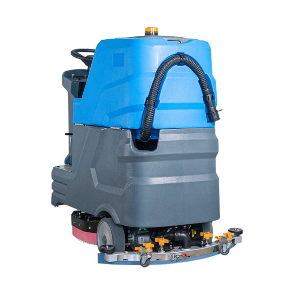 Ride-On Floor Scrubber Machine – Industrial Floor Cleaning Equipment