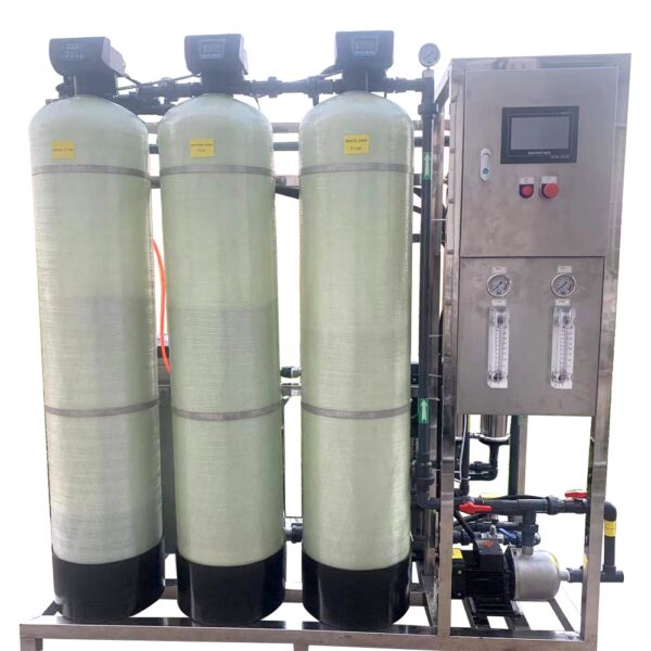 1000 LPH Industrial RO Water Purification System – Borehole & Well Water Reverse Osmosis Treatment