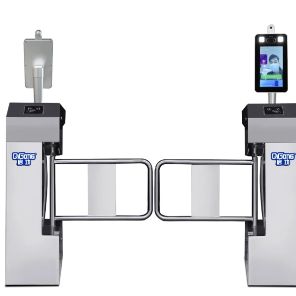 AI Powered Face Recognition Turnstile Pedestrian Passage Gate
