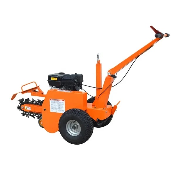 7hp Small Loncin Engine Walk-Behind Trencher for Home and Farm Use