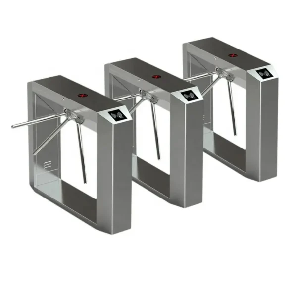 Stainless Steel Semi Automatic Touchless Turnstile Gate