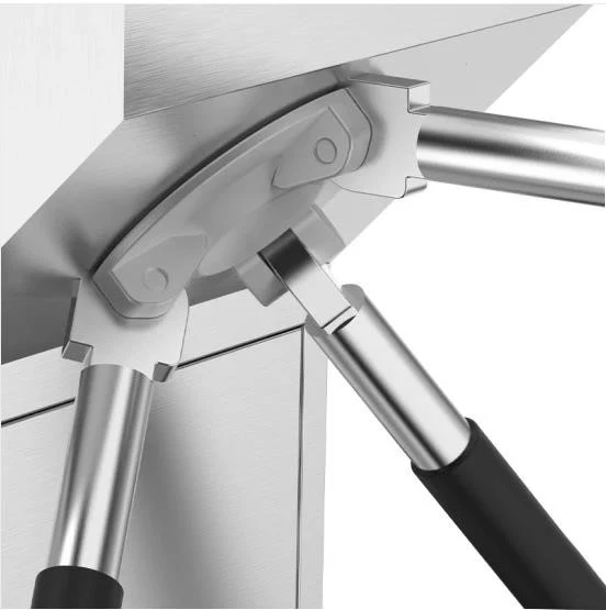 Stainless Steel Semi Automatic Touchless Turnstile Gate