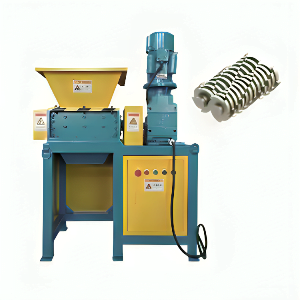 Small Home Use Metal Shredder Machine, Automatic Single Shaft Shredder For Plastic And Metal, Model D300
