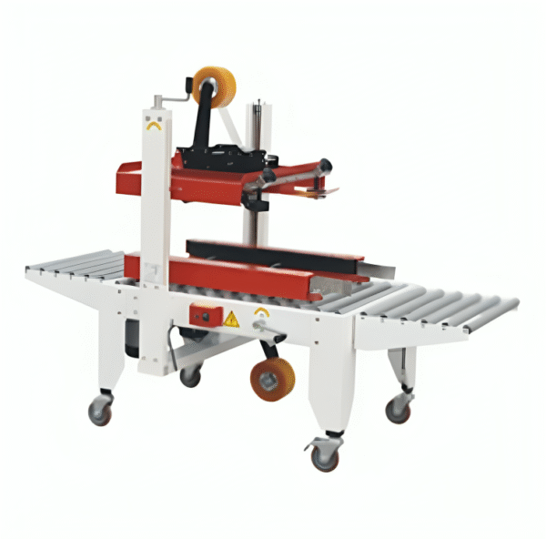 Automatic Flap Folding Carton Sealing Machine – Case Box Tape Sealer for Packaging Lines