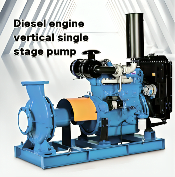 100HP Industrial Diesel Water Pump, (Flow rate range 0.83m³/h~1600m³/h—0.22L/S~444.44L/S)