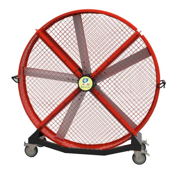2m Industrial Drum Fan – High-Airflow Portable Ventilation for Outdoor Use