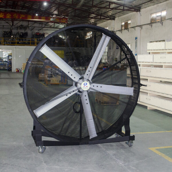 2m Industrial Drum Fan – High-Airflow Portable Ventilation for Outdoor Use