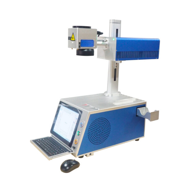 High-Precision UV Laser Marking & Engraving Machine – Air-Cooled, Touchscreen Control, PC Included
