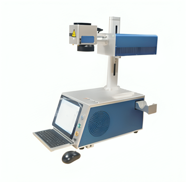High-Precision UV Laser Marking & Engraving Machine – Air-Cooled, Touchscreen Control, PC Included
