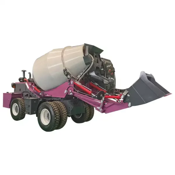 3500L Concrete Mixer Truck Machine with Self Loading System