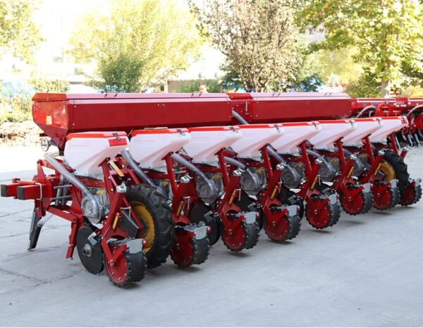 8-Row Pneumatic Corn Planter – Precision Seeder Drill Machine for Tractor