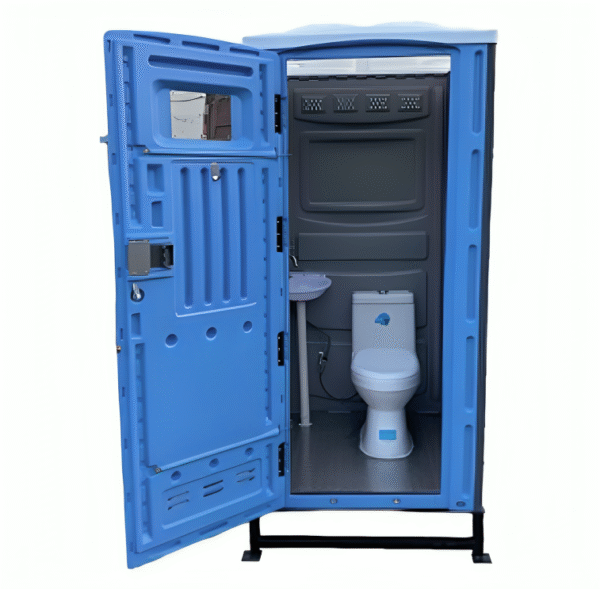 Eco-Friendly HDPE Portable Toilet – Prefab Mobile Restroom for Any Terrain