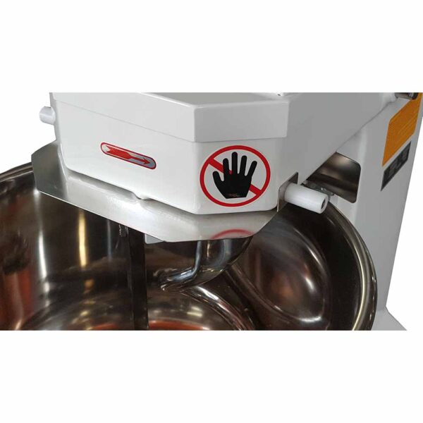 25kg Industrial Spiral Dough Mixer – Compact, Heavy-Duty, Reversible Bowl