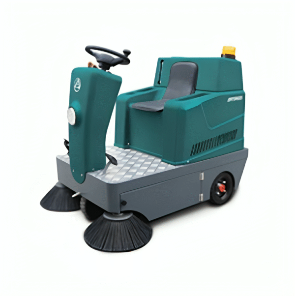 Professional Electric Ride-On Floor Sweeper – Automatic Industrial Cleaning Machine for Large Areas