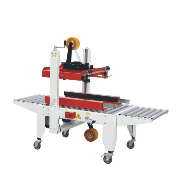 Automatic Flap Folding Carton Sealing Machine – Case Box Tape Sealer for Packaging Lines
