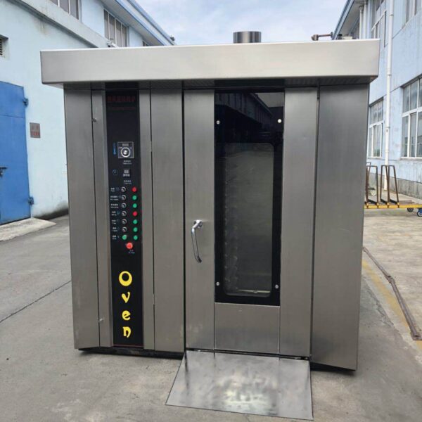 100kg/h Baking Capacity | Electric Commercial Rotary Oven – Industrial Bread, Pizza & Pastry Oven for Mid-Volume Production