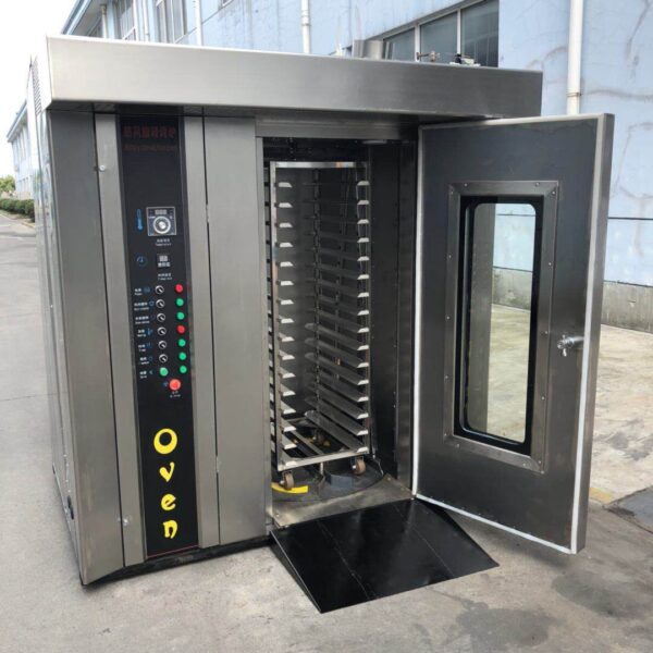 100kg/h Baking Capacity | Electric Commercial Rotary Oven – Industrial Bread, Pizza & Pastry Oven for Mid-Volume Production