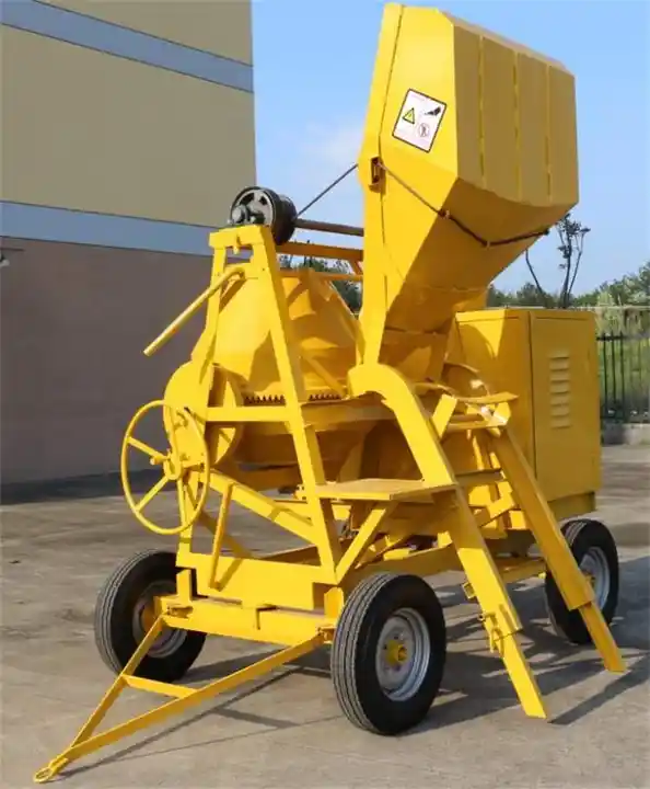 350L Cement Mixer, Reclaiming Capacity 280L, 30r/min Mixing Drum Speed