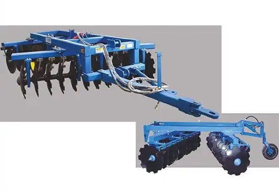 Combined Soil Preparation Machine Heavy Duty Disc Harrow Axle 4.5m 5.2m 5.6m Wide