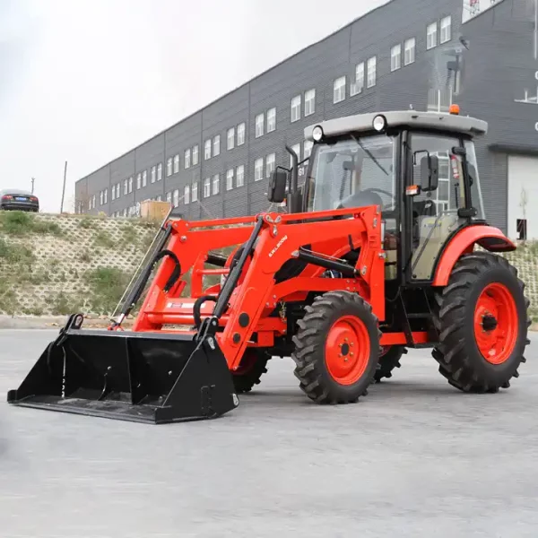 2in1 Botonline 60hp 4WD Farm Tractor With Front End Loader