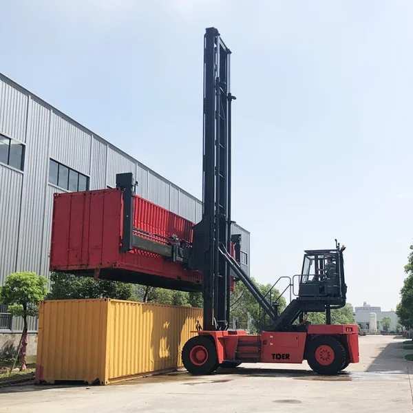 9 ton Container Handler Forklift, Maximum heap level 7（8’6″）6（9’6″）