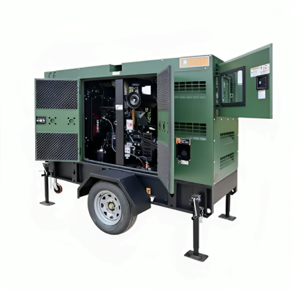 CUMMINS Engine Powered 50kVA Silent Diesel Generator – 3 phase With  Trailer.