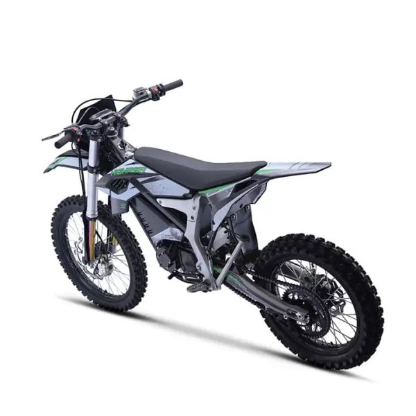 72 Volt Adult Electric Pit Bike 4 Forward Gear 3kw Rated Power.