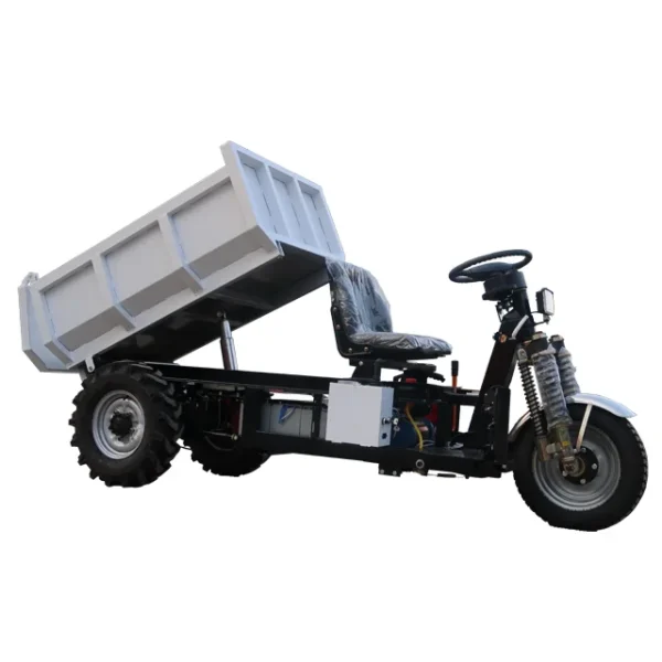 1000kg Electric Dumper Tricycle – Heavy-Duty – High-Quality