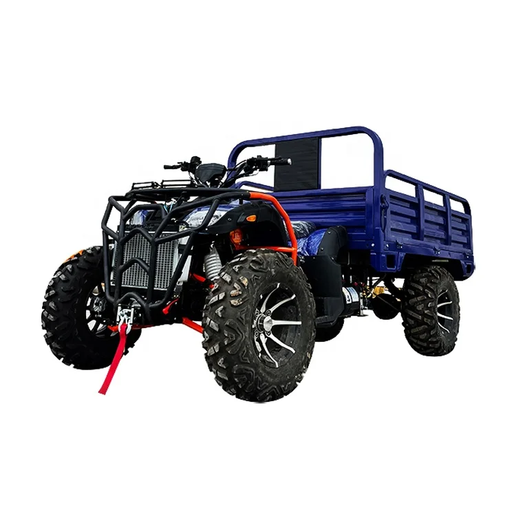 Utility ATV Cargo Farm Truck With Cargo And Hydraulic Lifter. | Renco ...