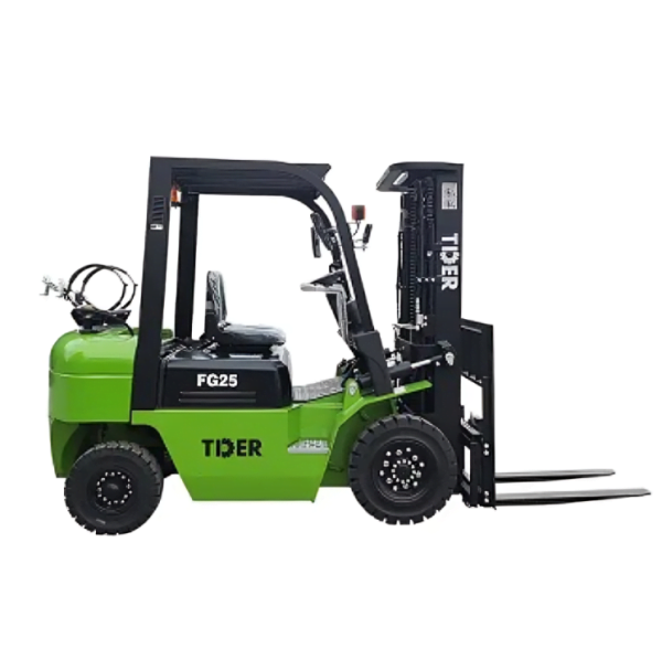 2.5 ton Propane Forklift, Mast Extended Height (With Backrest) 4030mm
