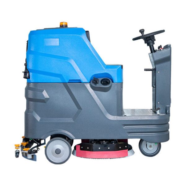 Ride-On Floor Scrubber Machine – Industrial Floor Cleaning Equipment