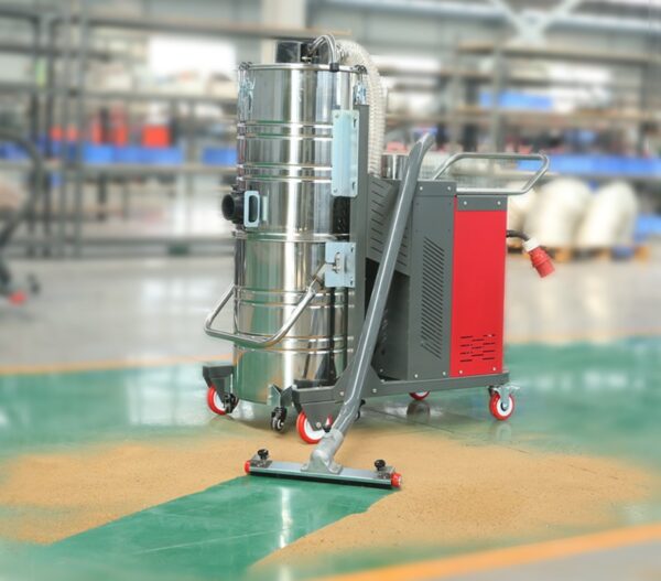 Heavy-Duty Industrial Vacuum Cleaner for Iron Filings, Glass, Steel Sand, Stone, Heavy Particles & Fine Dust