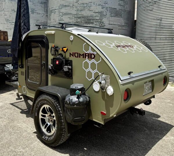 Off-Road Pop-Up Caravan – Compact Camper Trailer, Towable