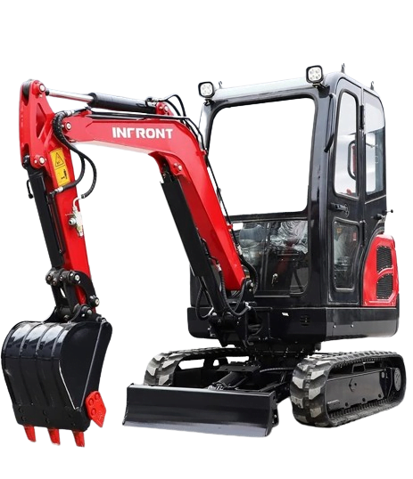 1 ton Small Micro Crawler Excavators, Model Infront LTR407