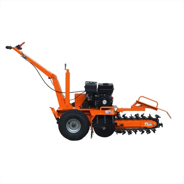 7hp Small Loncin Engine Walk-Behind Trencher for Home and Farm Use