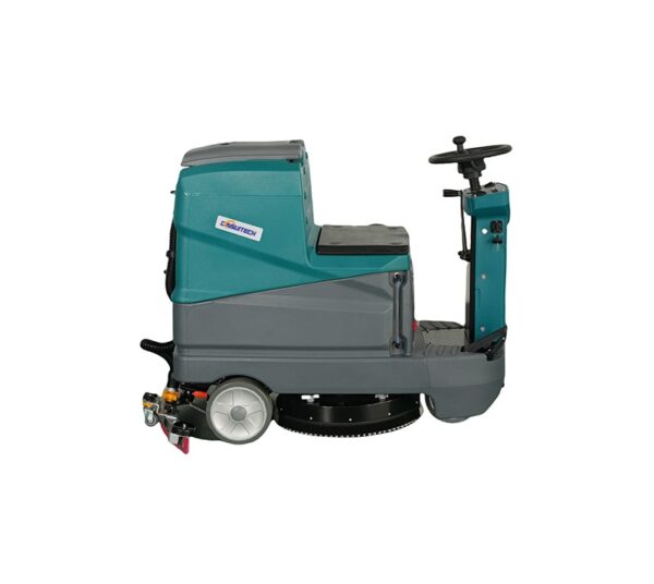 X5 Ride-On Battery Floor Scrubber Dryer – Industrial Cleaning Machine for Electronic Manufacturing Facilities