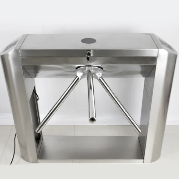 Touchless/Fingerprint Semi Automatic Stainless Steel Turnstile