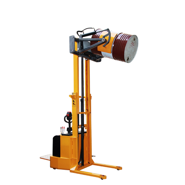 Full Electric Drum Lifter & Transporter – Integrated Handling System with Anchor-Ear Support for 200L Drums