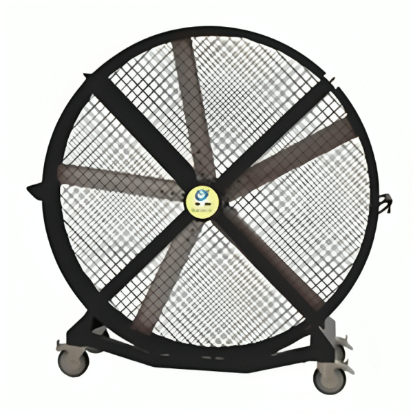 2m Heavy-Duty Mobile Outdoor Industrial Drum Fan – High-Airflow Portable Ventilation Fan