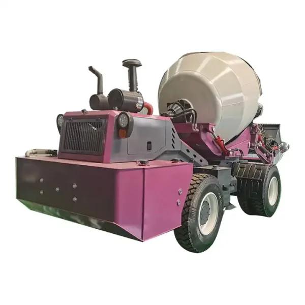 3500L Concrete Mixer Truck Machine with Self Loading System