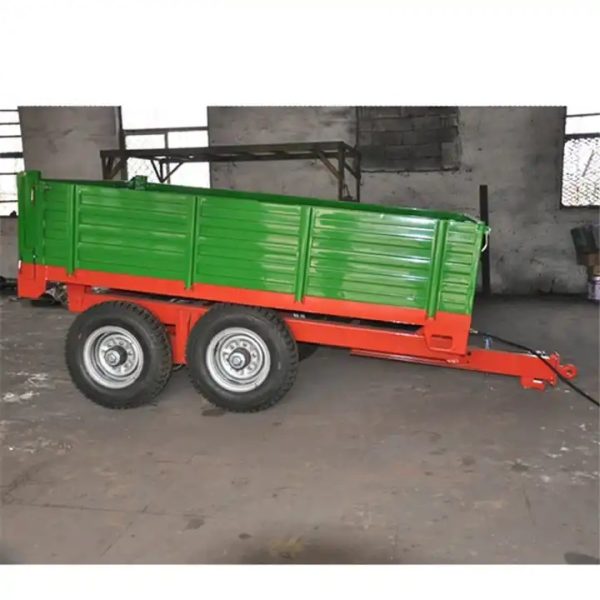 Farm Tractor Hydraulic Dump Tipping Trailer Tandem Axle 5 Ton, Model MTU22