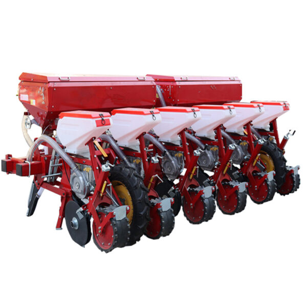 6-Row Pneumatic Corn Seeder Planter Machine – Tractor-Mounted Precision Seed Drill
