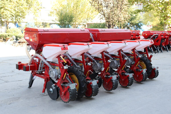 6-Row Pneumatic Corn Seeder Planter Machine – Tractor-Mounted Precision Seed Drill