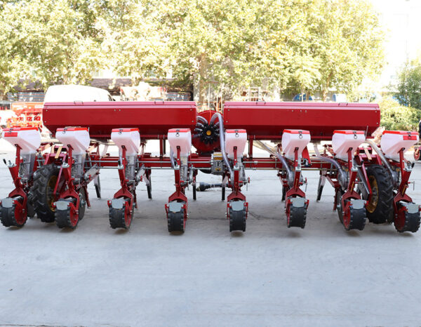 8-Row Pneumatic Corn Planter – Precision Seeder Drill Machine for Tractor