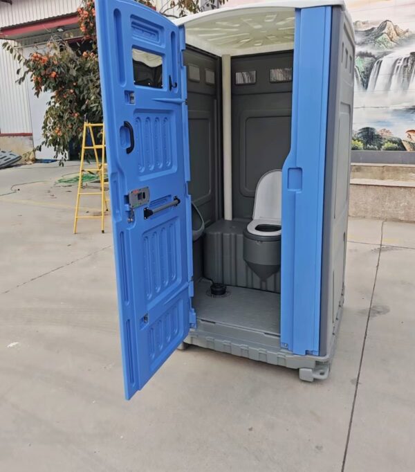 VIP HDPE Portable Toilet – Luxury Foldable Chemical Bathroom for Outdoor Events & Camping