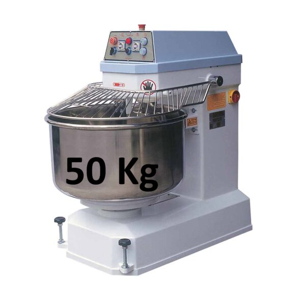 50kg Industrial Spiral Dough Mixer – Reversible Bowl, Heavy-Duty Design
