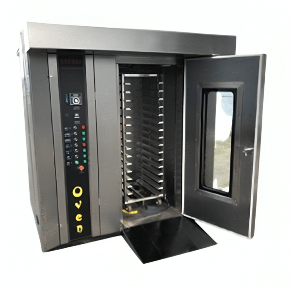 100kg/h Baking Capacity | Electric Commercial Rotary Oven – Industrial Bread, Pizza & Pastry Oven for Mid-Volume Production