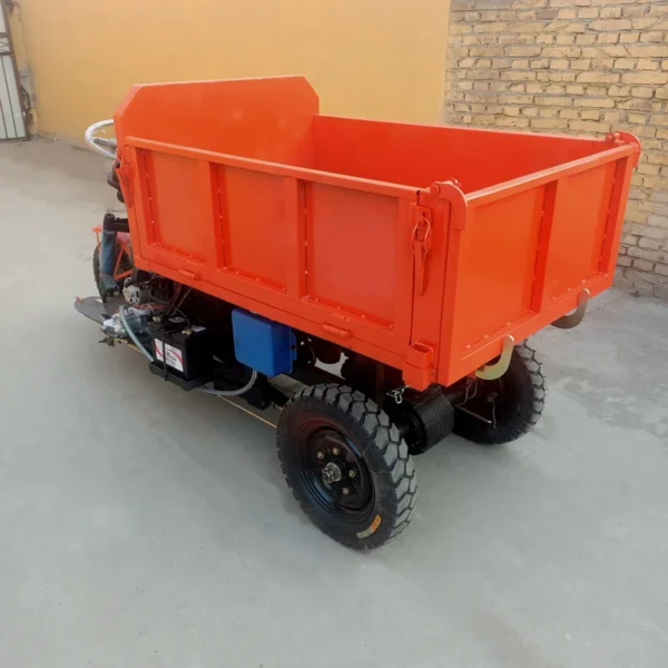 Mini Diesel Dump Tricycle for Farm & Construction Work