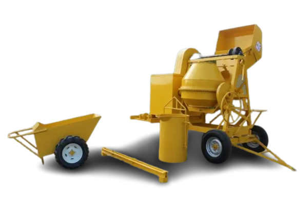 350L Cement Mixer, Reclaiming Capacity 280L, 30r/min Mixing Drum Speed