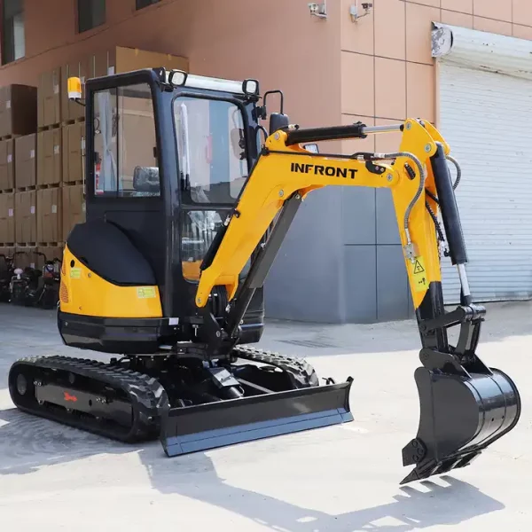 1 ton Small Micro Crawler Excavators, Model Infront LTR407